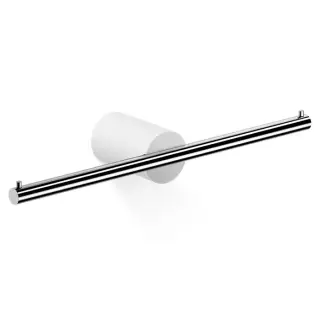 Decor Walther Stone TPH2 Держатель туалетной бумаги, двойной, подвесной, цвет: белый / хром