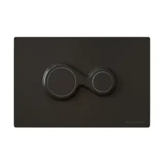 Artceram Monet Клавиша смыва, цвет: черный матовый