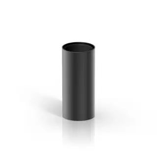 Decor Walther Mikado Стакан настольный, цвет: черный матовый/черный