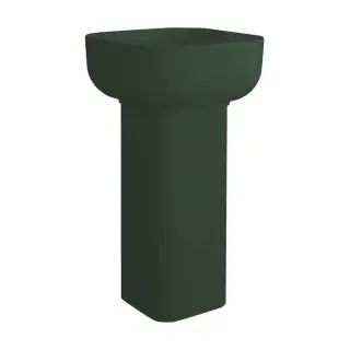 Simas Balloon Раковина с колонной 45x45xh65 см, без отв под смеситель, без перелива, цвет: mirto matt