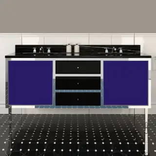 Devon&Devon Jazz 3, Комплект мебели, напольный, Цвет: blue violet/deep black