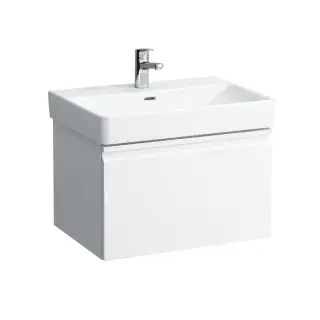 Laufen Pro A Тумба подвесная 52x45cм, с раковиной, цвет: белый матовый