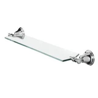 TW Harmony 018, стеклянная полочка 71см, подвесной, цвет: хром