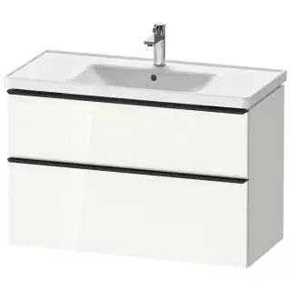 Duravit D-Neo Тумбочка подвесная 98.4х45.2х62.5см., раковина, 1 ящик, цвет: белый высокоглянцевый