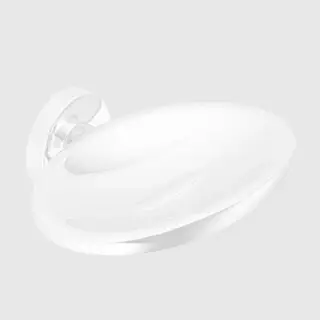 Colombo Plus Мыльница подвесная, цвет: белый матовый