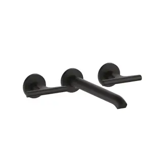 Fantini Sailing Смеситель для раковины, настенный, цвет: Deep Black PVD