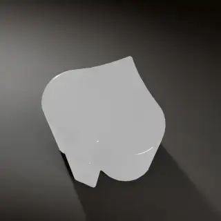 Kerasan Artwork Столик декоративный на стальной основе &quot;PICCHE&quot;, 50х50х41 см, напольный, цвет белый глянцевый