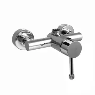 Nicolazzi Leva Arena Смеситель для душа на 2 отверстия, настенный, вывод сверху 3/4&quot;, цвет: хром