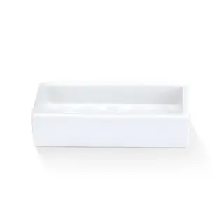 Decor Walther DW 615 Мыльница настольная, фарфор, цвет: белый