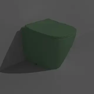 Simas Juniper Унитаз напольный 53,5x370xh42см, смыв Tornado, безободковый, цвет: mirto matt