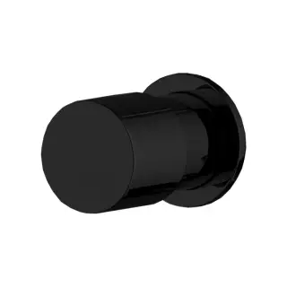 Fima Carlo Frattini Flo Запорный вентиль 1/2&quot;, цвет: черный матовый