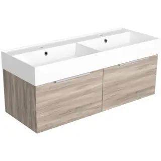 SIMAS AGILE Тумба подвесная 120x46xh40 см, для раковины AG121D.., 1 ящик, ручка матовый хром, цвет: ROCCIA