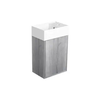 SIMAS AGILE Тумба подвесная 40x27xh51 см, для раковины AG40., 1 дверца, цвет: BARRIQUE