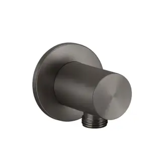 Gessi 316 Вывод воды на 1/2&quot;, цвет: brushed black metal pvd