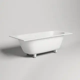 Salini Ornella Axis 170 Ванна встраиваемая,170х70х60cм., прямоугольная ,материал: S-Sense, цвет: белый