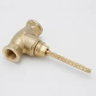 THG General items Встраиваемая часть вентиля 1/2&quot; на гор. воду, закр. вправо, цвет: золото