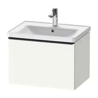 Duravit D-Neo Тумба с раковиной 63.4x45.2хh44см., с 1 ящиком, подвесная, цвет: белый матовый