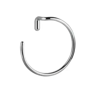 Gessi Goccia Полотенцедержатель 23.3см., &quot;кольцо&quot;, подвесной, цвет: хром
