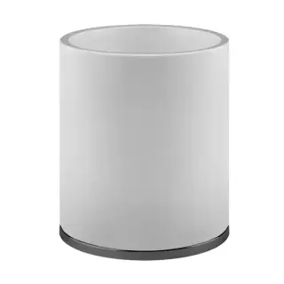 Gessi Tondo Корзина для мусора цвет: белая/Black XL