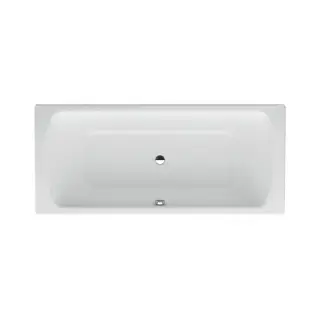 Laufen Pro Ванна встраиваемая, 170x75см., эмалированная сталь (3,5 мм), с центральным выпуском, шумоизоляционное покрытие, с отверстиями для ручек, антискользящее покрытие, цвет: белый