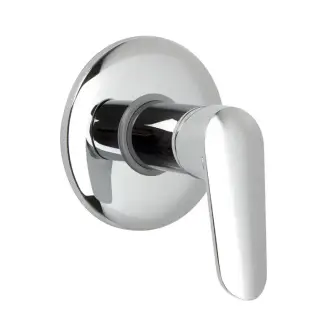 Fima Carlo Frattini Spot F3003/1CR Однорычажный встроенный смеситель для душа, внутренняя часть (F2535CR) в комплекте, цвет: хром