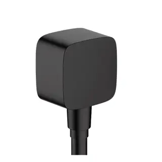 Hansgrohe FixFit Шланговое подсоединение, цвет: черный матовый