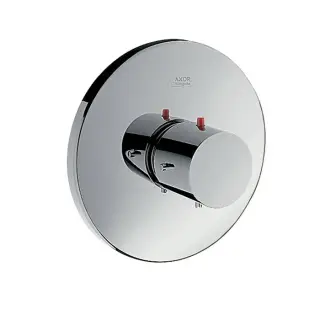 Axor Starck Встраиваемый термостат для душа, с запорным вентилем, внешняя часть, цвет: хром
