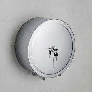 Colombo Hotel Collection Контейнер для т/б, с безопасным замком, цвет: хром