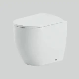 Artceram Monet Унитаз напольный 36х52см., приставной Rimless, цвет: белый матовый