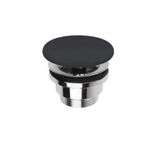 Simas Донный клапан, клик-клак, с керамической крышкой, цвет: Antracite matt