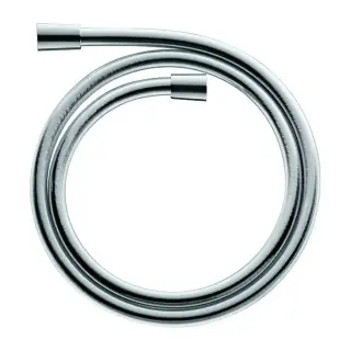 Duravit Шланг для душа защита пережима шланга, с коническим наконечником шланга, соединительная резьба 1/2“, 1600 мм, цвет: хром