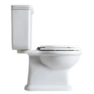 SIMAS Lante Унитаз моноблок 70.5х38.5см, с вертикальным сливом с бачком с боковой ручкой смыва, фурнитура хром, цвет: белый