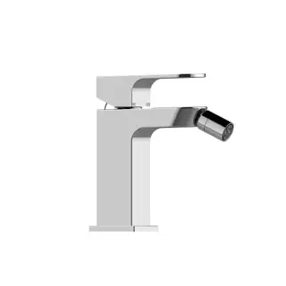 Bossini Gillo Смеситель для биде GILLO с донным клапаном 1”1/4 и гибкая подводка из нерж. Стали, цвет: хром