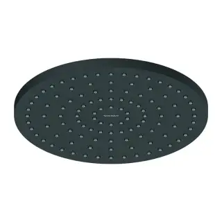 Duravit Верхний душ 250, Материал: пластик, соединительная резьба 1/2“, Монтаж: потолок или стена, цвет: черный матовый