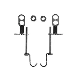 Duravit Крепление для полупьдестала, упрощенное, цвет: хром