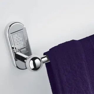 THG Papillon Полотенцедержатель 60см, подвесной, цвет: хром/прозрачный хрусталь