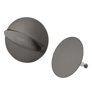 Hansgrohe Flexaplus Накладки для слив-перелива, цвет: шлифованный черный хром