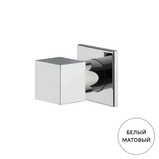 Fima Carlo Frattini Fit F3523/1BS Запорный клапан, внутренняя часть (F2220) в комплекте, цвет: белый матовый