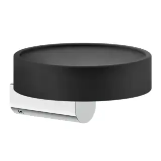 Gessi Rilievo Мыльница подвесная, цвет: черный/хром