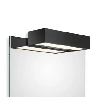 Decor Walther Box 1-25 N LED Светильник на зеркало 25x10x5см, светодиодный, 1x LED 18.4W, цвет: черный матовый