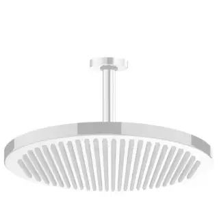 Bossini Apice Верхний душ Ø280 мм., с потолочным держателем 237 мм., цвет: белый матовый