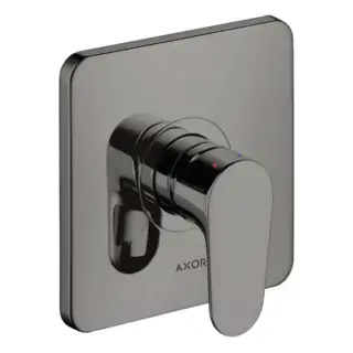 Axor Citterio M Смеситель для душа, встраиваемый, цвет: полированный черный хром
