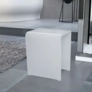 Novellini Стульчик 32x44x26см, акрил, max.100kg, цвет: белый