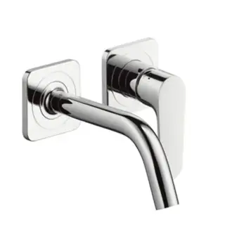 Axor Citterio M, Смеситель для раковины, однорычажный, с розетками и изливом 167 мм, СМ, внешняя часть, цвет: хром