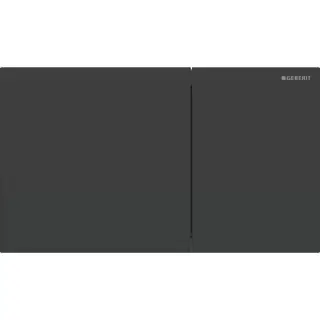 Geberit Sigma70 Клавиша для двойного смыва, квадратная: Черный матовый
