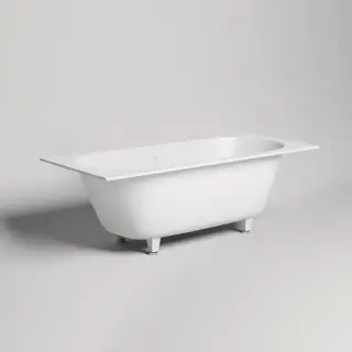 Salini Ornella Axis 180 Встраиваемая ванна 180х80х60см, прямоугольная, материал: S-Stone, цвет: белый матовый