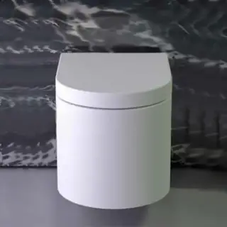 KNIEF Prime Унитаз подвесной 52x39x33см, с крышкой микролифт, цвет: белый матовый (упаковка: 2 коробки)