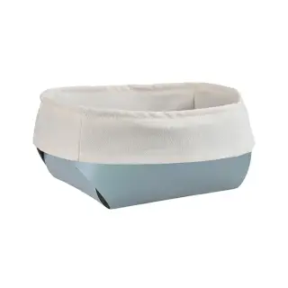 ADJ Корзина для хлеба, 15x15xH7 см., цвет: небесный/эвкалипт