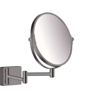 Hansgrohe AddStoris Косметическое зеркало, цвет: шлифованный черный хром