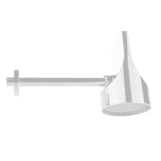 Bossini Apice Верхний душ Ø100 мм., с настенным держателем 238,5 мм., цвет: белый матовый